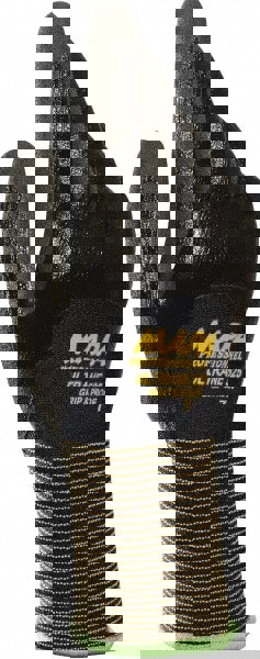 General Purpose Work Gloves: Nitrile Coated, Nitrile